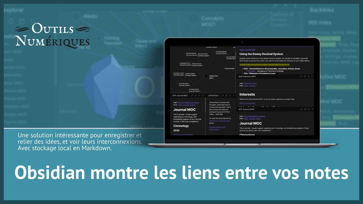 [SUR LE BLOG] Test d'Obsidian <a href="/obsdmd/">Obsidian</a> l'app de prise de notes qui montre les liens entre vos notes
outilsnum.fr/obsidian-liens…