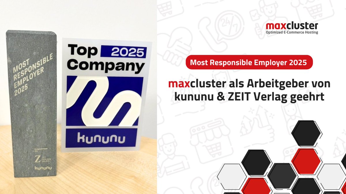 maxcluster's tweet image. 🥇 #maxcluster gehört nun offiziell zu den 1.000 verantwortungsvollsten Arbeitgebern in 🇩🇪 - und sind sogar auf Platz 3! 

Glückwunsch auch an unsere Partner @neustaxp @basecom, hmmh &amp;amp; TEAM23, die ebenfalls ausgezeichnet wurden.

👉 Mehr Informationen: i.mtrbio.com/urymnfztdq