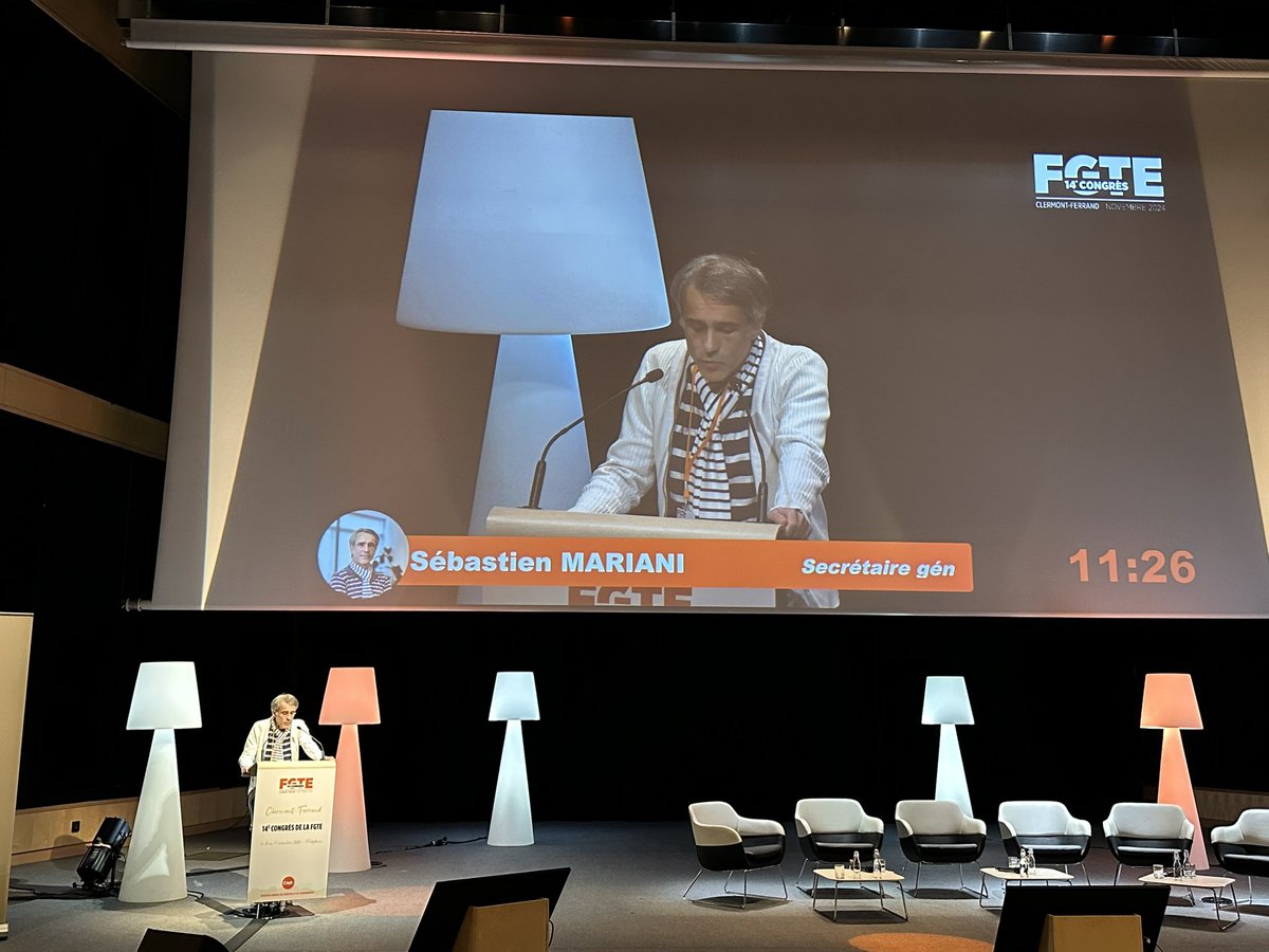 Mollet Flore CFDT (@floremollet) on Twitter photo Discours de clôture du nouveau Secrétaire Général <a href="/sebastienmaria1/">MARIANI</a> au 14eme Congrès <a href="/CFDT_FGTE/">CFDT Transports-Env</a> . Une résolution générale ambitieuse votée à 95,19% par les SDKS des transports. Félicitations à toute l’équipe <a href="/CFDT_FGTE/">CFDT Transports-Env</a> 💪 Discours de clôture du nouveau Secrétaire Général <a href="/sebastienmaria1/">MARIANI</a> au 14eme Congrès <a href="/CFDT_FGTE/">CFDT Transports-Env</a> . Une résolution générale ambitieuse votée à 95,19% par les SDKS des transports. Félicitations à toute l’équipe <a href="/CFDT_FGTE/">CFDT Transports-Env</a> 💪