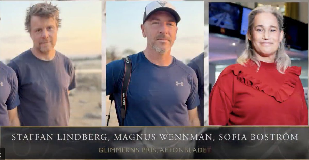 Jonathan Jeppsson (@abjeppsson) on Twitter photo Dubbla nomineringar till Stora journalistpriset för Aftonbladet. Mycket roligt! <a href="/OlofSvensson/">Olof Svensson</a> <a href="/FredrikBjorkman/">Fredrik Björkman</a> <a href="/staffanlindberg/">Staffan Lindberg</a> <a href="/MagnusWennman/">Magnus Wennman</a> <a href="/sofiabostrom/">Sofia Boström</a> Dubbla nomineringar till Stora journalistpriset för Aftonbladet. Mycket roligt! <a href="/OlofSvensson/">Olof Svensson</a> <a href="/FredrikBjorkman/">Fredrik Björkman</a> <a href="/staffanlindberg/">Staffan Lindberg</a> <a href="/MagnusWennman/">Magnus Wennman</a> <a href="/sofiabostrom/">Sofia Boström</a>