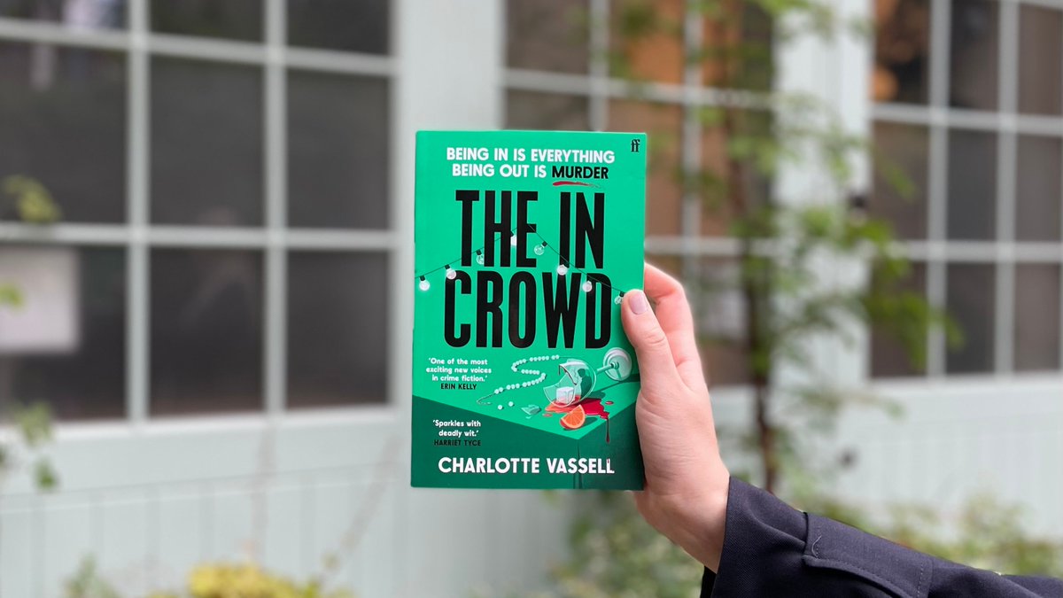 "A stylish saga of cops and inverted snobbery" - The Times

"One of the most exciting new voices in crime fiction" - Erin Kelly

Happy paperback publication day to THE IN CROWD by @CharlotteVass17 🍷🔪

📚waterstones.com/book/the-in-cr…
📚uk.bookshop.org/p/books/the-in…