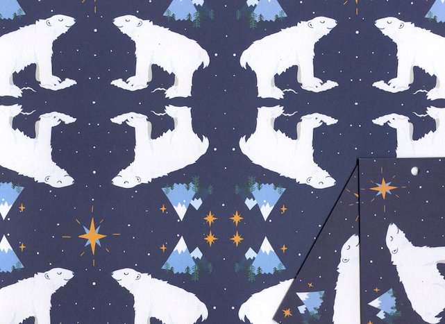 vickysworld's tweet photo. Anyone for a polar bear? @elevenseshour_ These frozen festive gift wraps are lovely quality & printed on recycled paper too. ๐ปโโ๏ธ๐ปโโ๏ธ๐ปโโ๏ธ
#elevenseshour #polarbear #giftideas #giftwrap #recyled #illustration
https://t.co/rWefe076ZO https://t.co/Eh5HfXvjo3