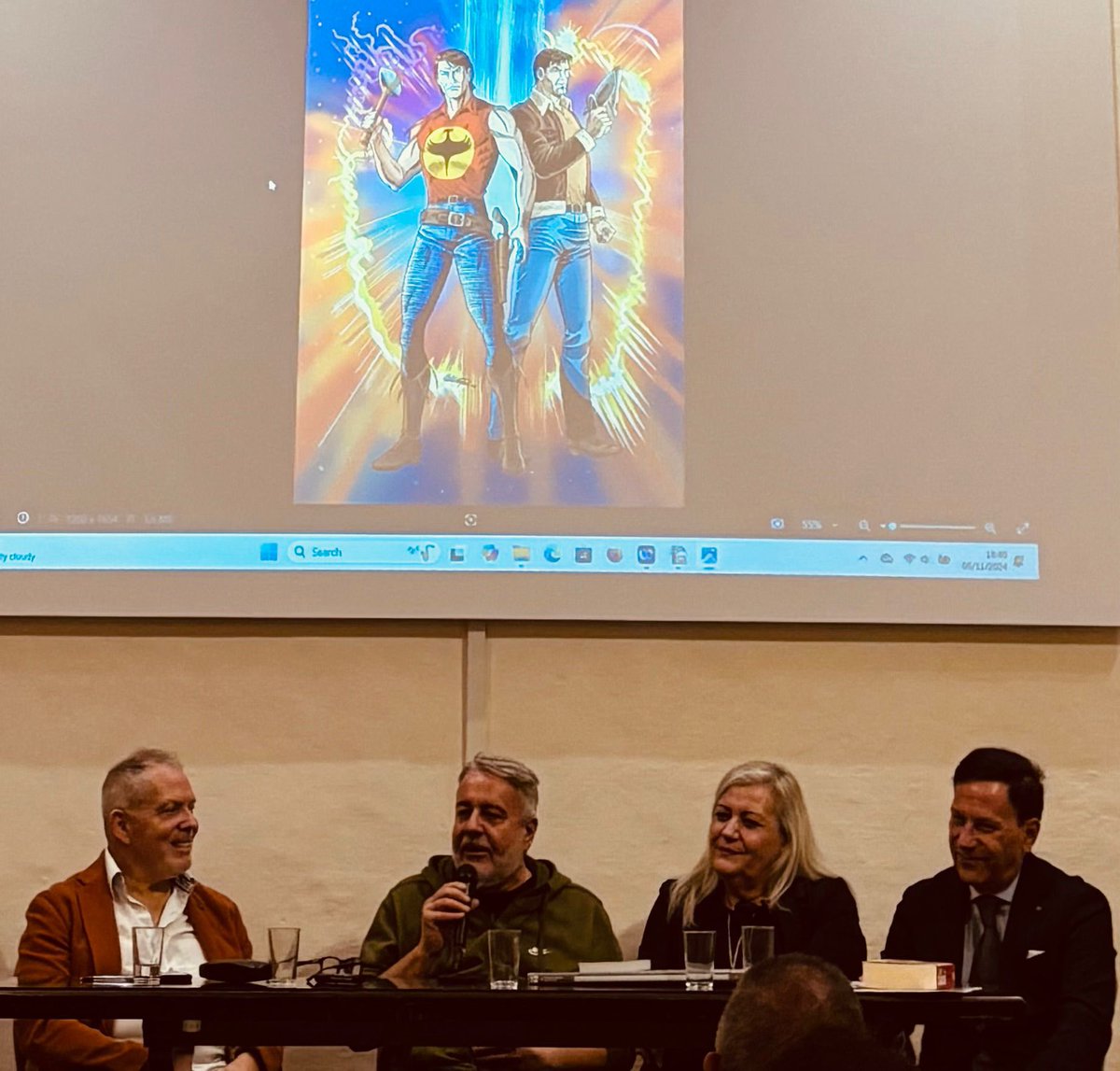 iijmalta's tweet photo. ES @Steven_Hill_Law attended the roundtable "Zagor, a Timeless Hero – A Conversation with the Authors," organized by the Italian Cultural Institute of Valletta @ItalyinMalta. Thank you to the 🇮🇹 Ambassador to 🇲🇹, @ambasciatore59, for the invitation and for moderating the event alongside Fabrizio Foni @UMmalta.