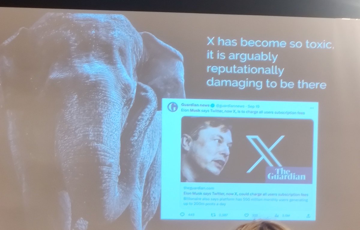 Lori Moriarty (@moriarty_lori) on Twitter photo The irony of posting this here but can we all just leave here now? Loving Ned Potter's talk this morning! <a href="/ned_potter/">Ned 'no longer here' Potter</a> #LAIPLC2024 The irony of posting this here but can we all just leave here now? Loving Ned Potter's talk this morning! <a href="/ned_potter/">Ned 'no longer here' Potter</a> #LAIPLC2024