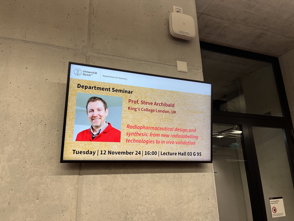 HollandLab (@hollandlab_) on Twitter photo Check this out! Iām very excited for next week. Weāre looking forward to hosting Steve Archibald here ā¦<a href="/UZH_Chemistry/">UZH Chemistry</a>ā© and eager to hear about his new radiolabelling methods. J Check this out! Iām very excited for next week. Weāre looking forward to hosting Steve Archibald here ā¦<a href="/UZH_Chemistry/">UZH Chemistry</a>ā© and eager to hear about his new radiolabelling methods. J