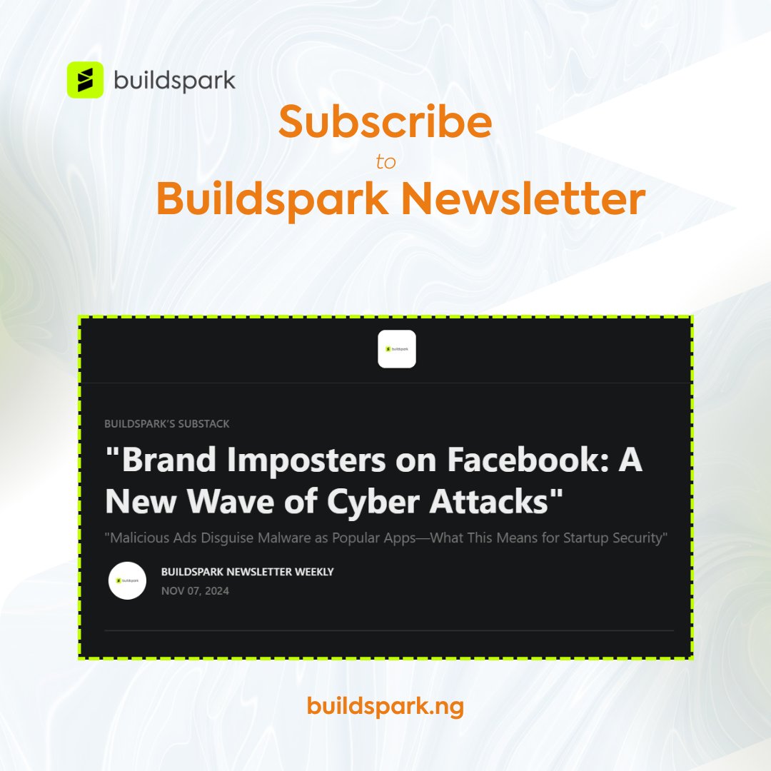 buildsparkng's tweet photo. Cybercriminals are getting smarter

Hackers are posing as major brands on Facebook, tricking users into downloading malware hidden in "legit" apps. Learn how they’re doing it and what you need to do to stay protected.

Read full newsletter here: https://t.co/V119uHHAMd https://t.co/PYZJXAWuXh