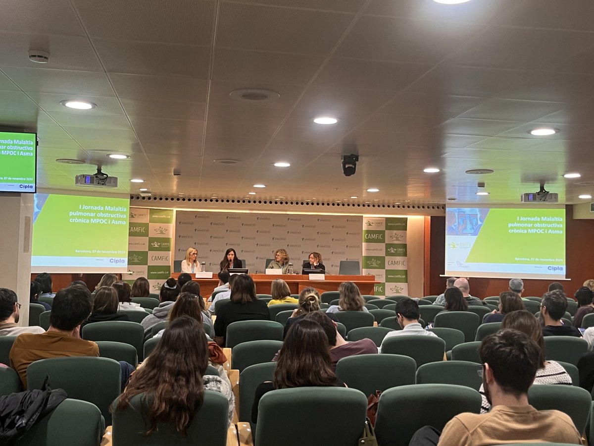 Seguiment del MPOC, clau en la 3a ponència de la Jornada #MPOC i #Asma impartida per la infermera Marta Villanueva.  Els professionals sanitaris tenen un paper fonamental en el control d’aquesta malaltia amb tècniques i revisions periòdiques.
