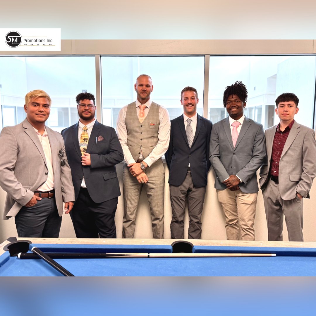 5mPromotions's tweet photo. Power moves only with the dream team. 💼✨ Always pushing each other to new heights. #TeamSuccess #NextLevel #SuitUp #WorkFamily https://t.co/pAE6FdHwdd