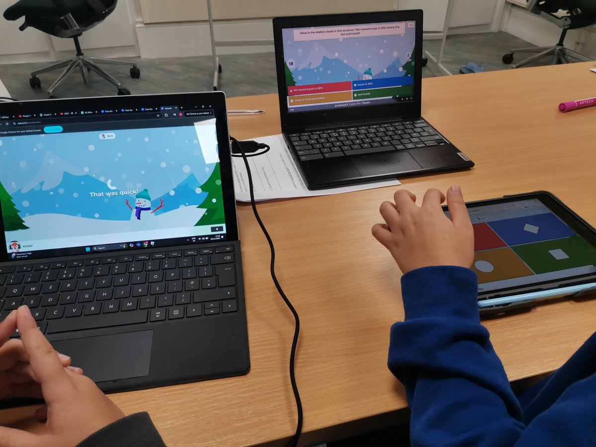 UkNedes's tweet photo. At NEDES, we’re committed to helping our students improve their skills in Maths and English, and it's exciting to see them so engaged in their assignments.

#NEDESLearningCentre #BackToSchool #MathsAndEnglish #LearningisFun #HalfTermReturn #Kahoot https://t.co/P6bKdfdOVA
