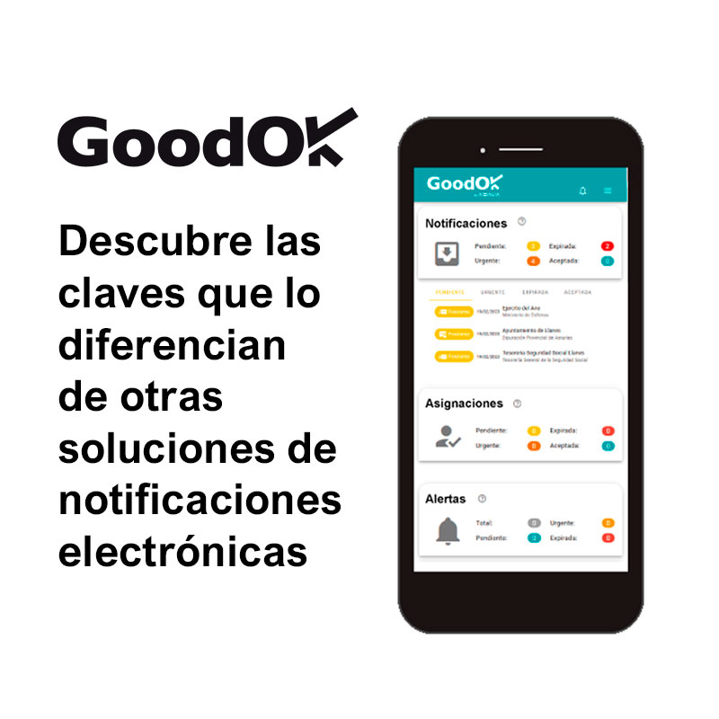AddaliaTech's tweet image. GoodOK Notifica, descubre las claves que lo diferencian de otras soluciones de gestión de #notificaciones electrónicas #DEHú. 

addalia.com/goodok-notific…