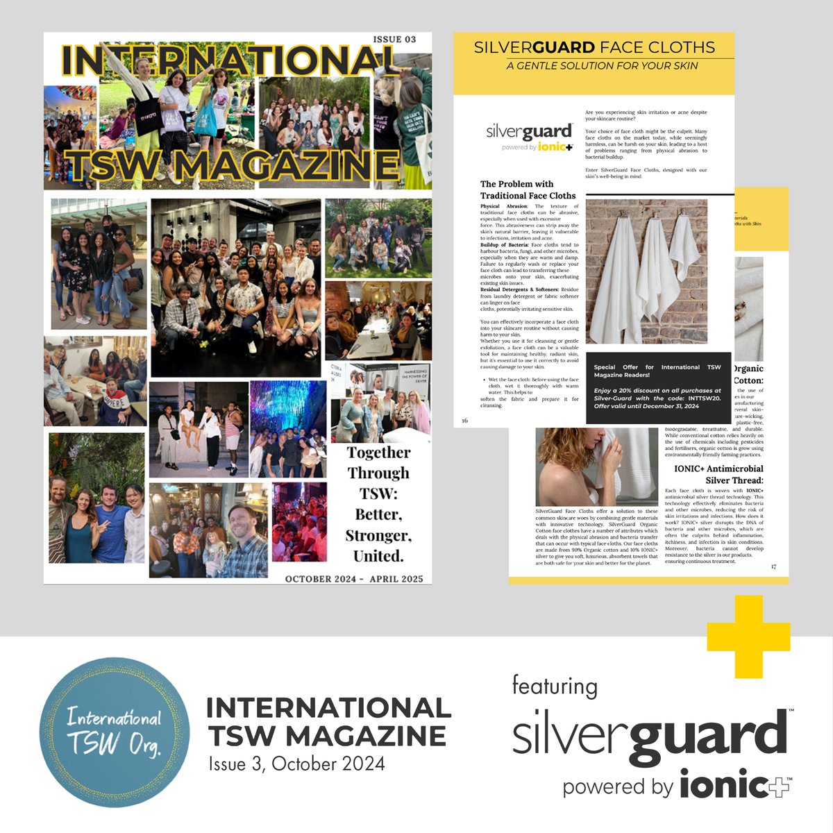 Have you seen the third issue of International TSW magazine that was published? It includes a TSW Caregiver's Guide and loads loads more. We're also so pleased to have been able to contribute an article to this issue as well.
internationaltsw.org/magazineissues
#tsw