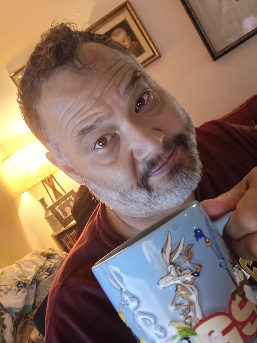 trekker21's tweet photo. Happy Thursday, it's Friday Eve!! This is NOT a drill, people. The weekend is in sight. May your day be filled with pure joy!! 4th day working from home due to car issues. 

#ThursdaySelfie #FridayEve #ThursdayVibes #FridayEveVibes #Coffee #Caffeine https://t.co/eXF0ah7G4A