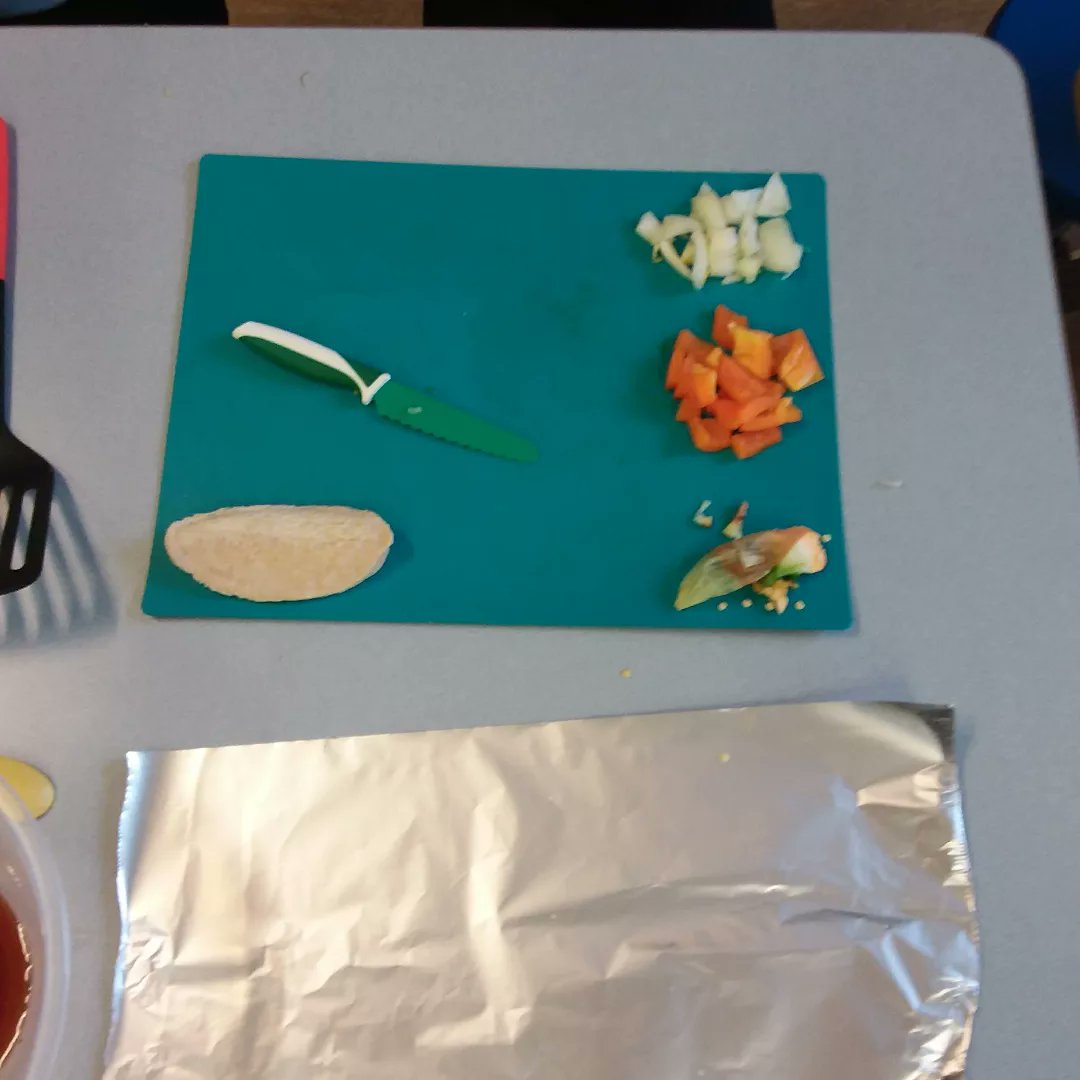 Yesterday at West Denton primary we cooked chilli chicken wraps with year 5/6