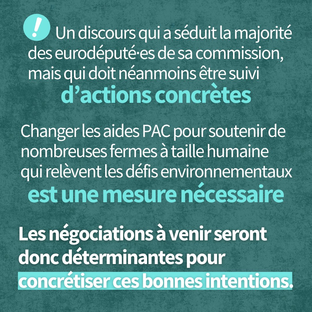 Collectif Nourrir (@collnourrir) on Twitter photo 🇪🇺 Lors de son audition, <a href="/CHansenEU/">Christophe Hansen</a> s'est inscrit dans les pas du dialogue stratégique : répartition des aides #PAC, revenus des agriculteur·rices, financement de la transition agroécologique.
⚠️ Un discours qui doit encore faire ses preuves lors des futures négociations ! 🇪🇺 Lors de son audition, <a href="/CHansenEU/">Christophe Hansen</a> s'est inscrit dans les pas du dialogue stratégique : répartition des aides #PAC, revenus des agriculteur·rices, financement de la transition agroécologique.
⚠️ Un discours qui doit encore faire ses preuves lors des futures négociations !