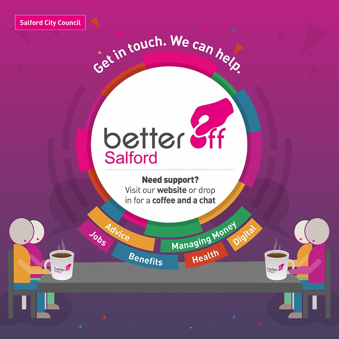 Have your say on proposed changes to our Council Tax reduction scheme by completing a short survey. We believe it’s more flexible, fairer and easier for residents to benefit from. Find out all the details and complete our survey linked below👇

 #TacklingPoverty #ThisIsOurSalford