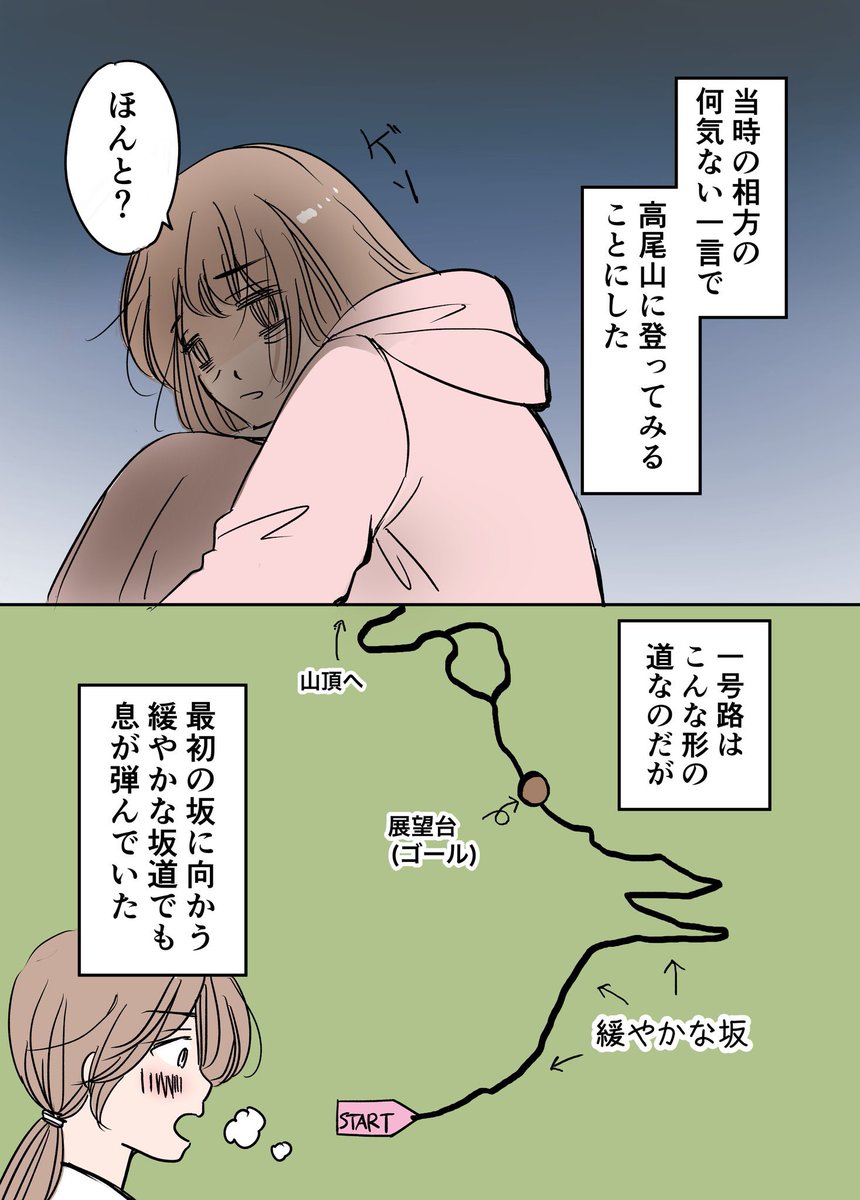 メンタル不調に山はいいぞ! 2/4

#漫画が読めるハッシュタグ
#エッセイ漫画 