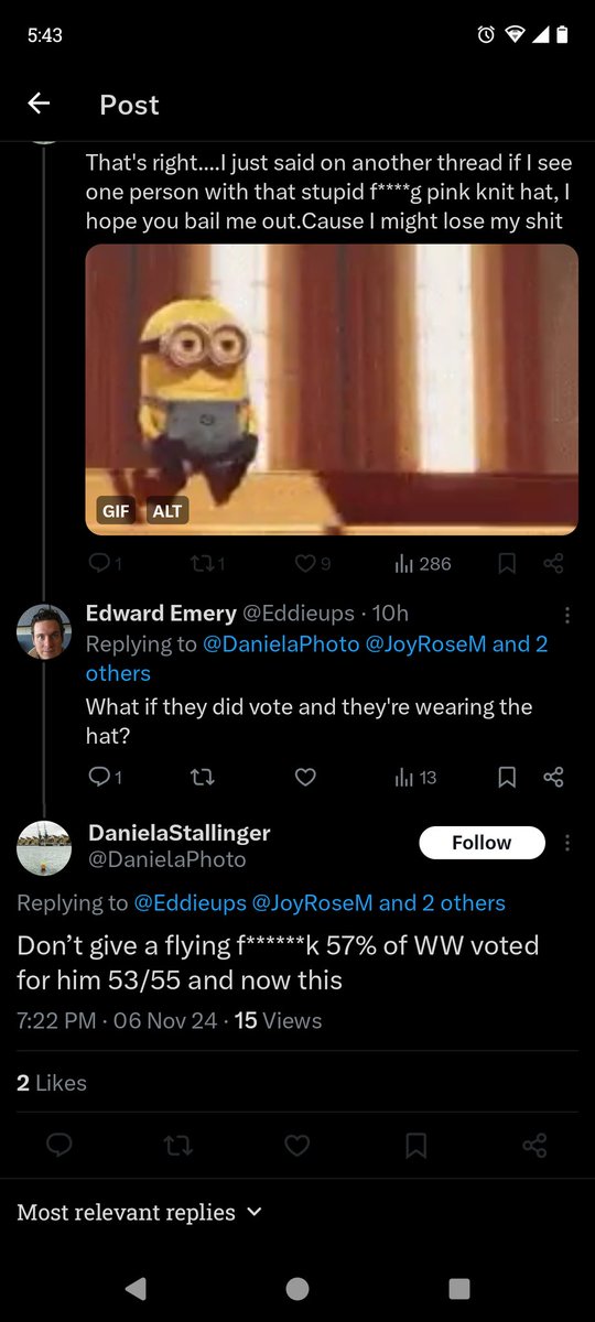 This person blocked me for asking them a question. Lol. What a softy.