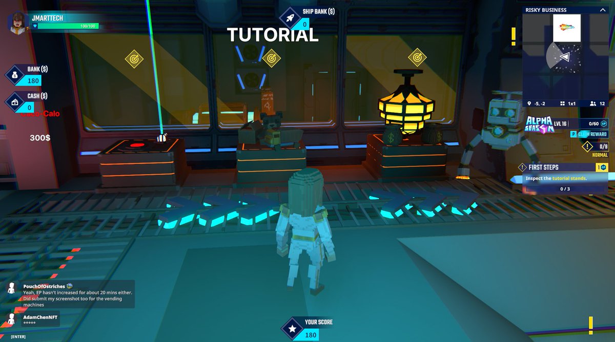 jmartinnotech's tweet photo. Taking care of Risky Business 💼 in @TheSandboxGame. Found some snacks at the Vending Machines. Time to level up my entrepreneurial skills! 📈 https://t.co/ZiegM76fvZ #TheSandbox #AlphaSeason4 #AS4SocialChallenge https://t.co/Ti8YqJxMAq