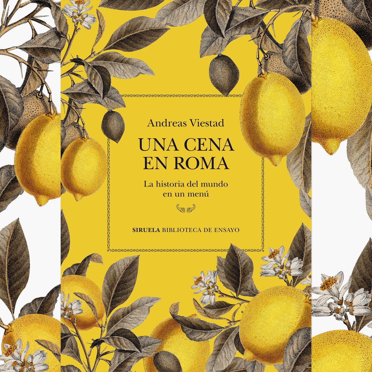 📙 Hay más historia en un plato de pasta que en el Coliseo… UNA CENA EN ROMA, de Andreas Viestad, construye, a partir de un menú de un clásico restaurante italiano, un ejercicio de arqueología culinaria, un entretenido y sabroso viaje a través de la mesa y del tiempo.