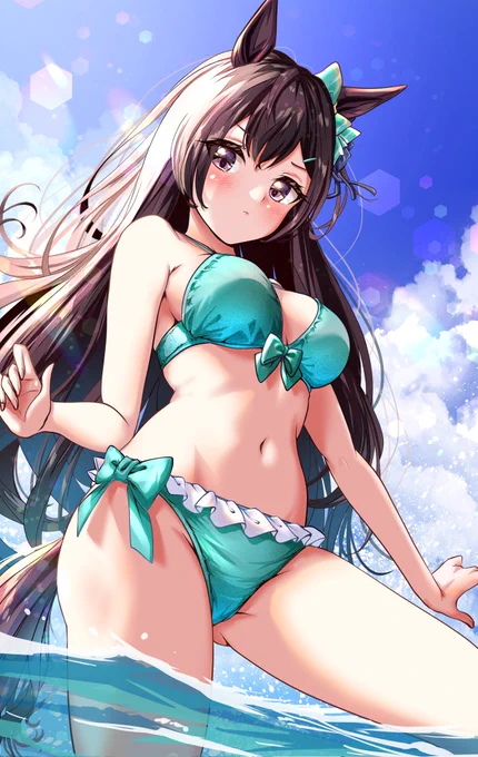 ドーベルちゃんのおなか!#いいおなかの日  #ウマ娘 