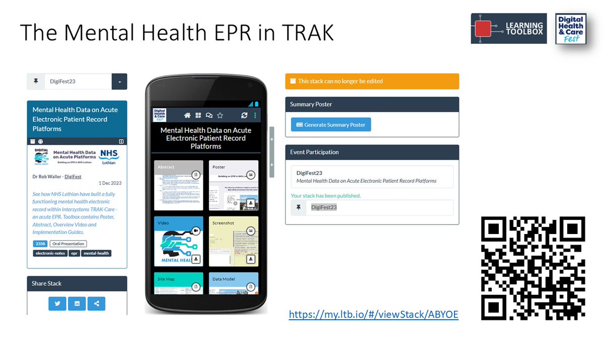 <a href="/NRS_MH/">NRS Mental Health</a> <a href="/NagorePenades/">nagore penades</a> <a href="/NHSGGC/">NHS Greater Glasgow and Clyde</a> <a href="/DocRobWaller/">Dr Rob Waller</a> <a href="/dataloch/">DataLoch</a> Their solution was working on the forms in TRAK

These were redesigned around patient and user needs.

You can find out more here:

my.ltb.io/#/viewStack/AB…

#NRSMH24