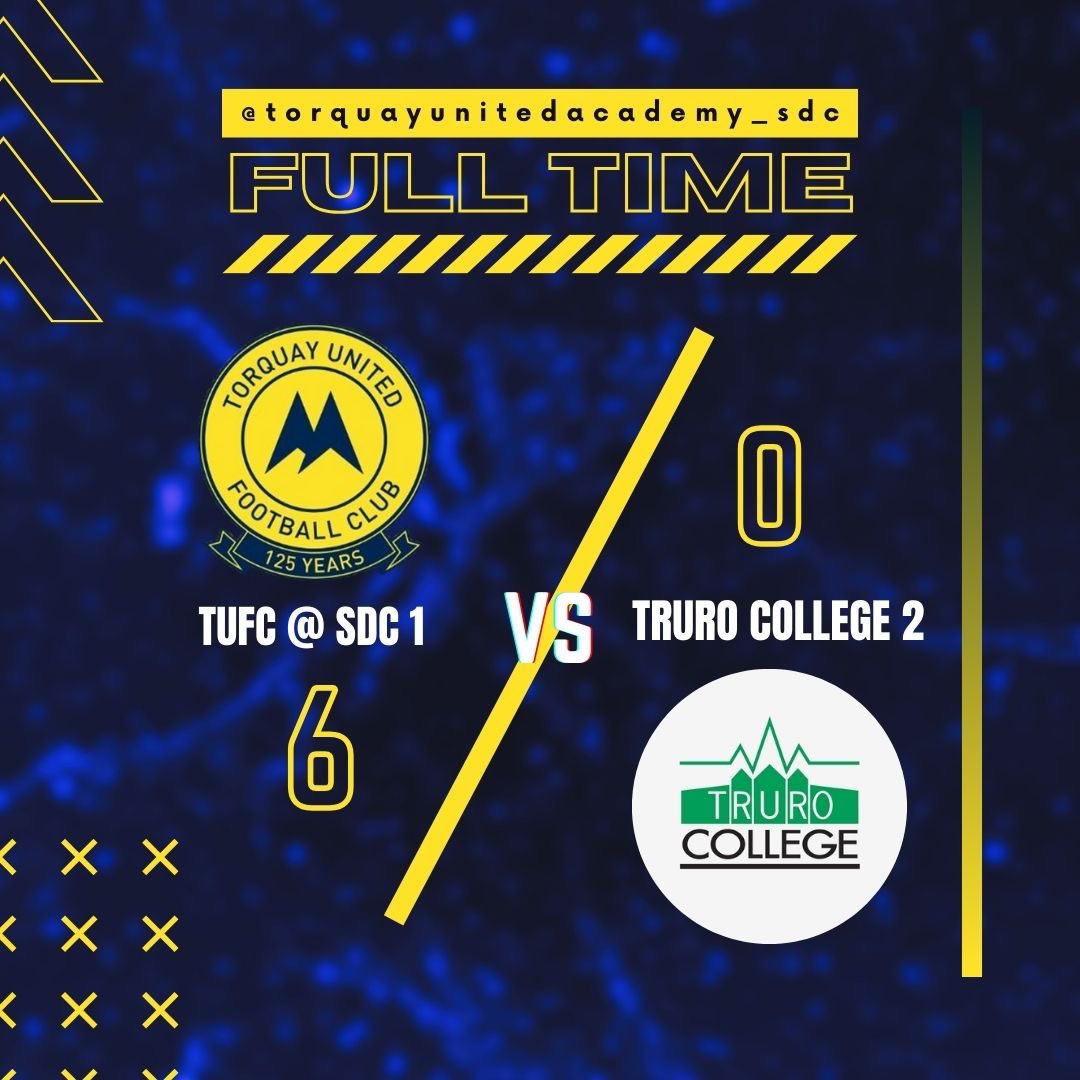 A great result for our Men’s 1st team yesterday👏

Our 1st team progressed to the next round of the ECFA Men’s Premier National Cup, after a great team performance resulted in a 6-0 home win against Truro College 2nd team⚽️🤝