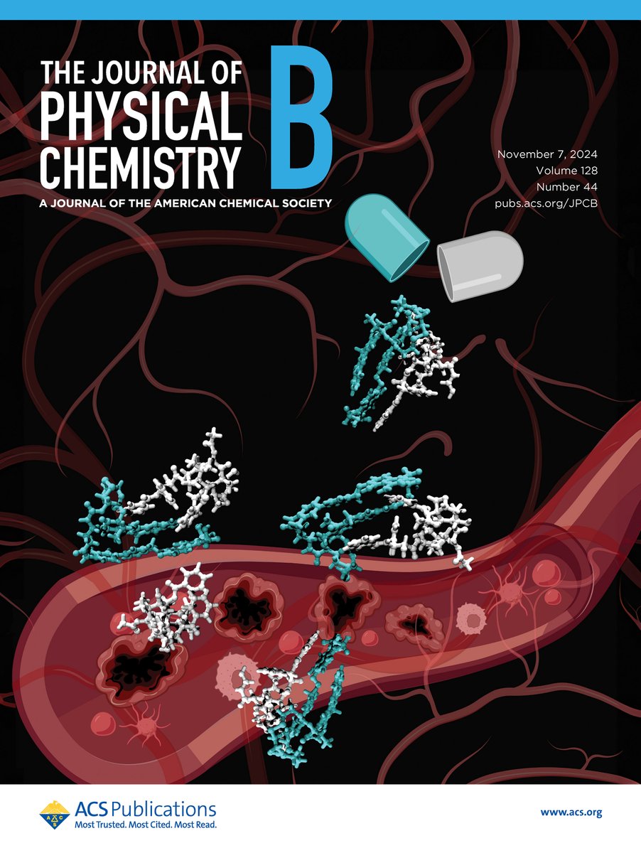 Anandita Mitra (@ananditamitra02) on Twitter photo Excited to share that our work is featured in the latest issue of <a href="/JPhysChem/">The Journal of Physical Chemistry</a> B! 🎉
<a href="/Roy10parna/">Rituparna Roy</a> <a href="/SandipIITG/">Prof. Sandip Paul</a>
<a href="/ACS4Authors/">ACS for Authors</a>
#MyACSCover
The article can be viewed at
doi.org/10.1021/acs.jp… Excited to share that our work is featured in the latest issue of <a href="/JPhysChem/">The Journal of Physical Chemistry</a> B! 🎉
<a href="/Roy10parna/">Rituparna Roy</a> <a href="/SandipIITG/">Prof. Sandip Paul</a>
<a href="/ACS4Authors/">ACS for Authors</a>
#MyACSCover
The article can be viewed at
doi.org/10.1021/acs.jp…