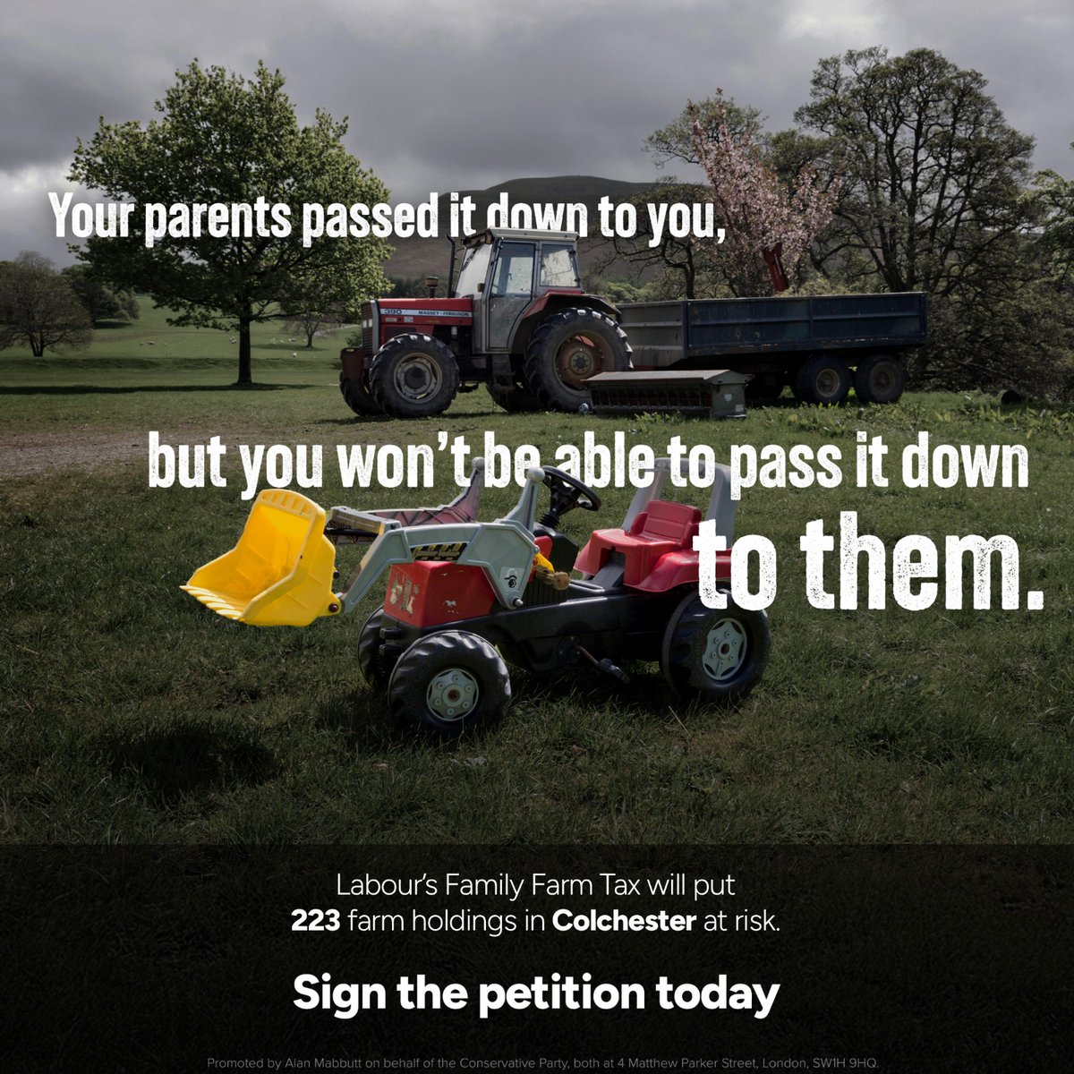 dariusglaws's tweet photo. This family farm tax is going to cripple  farmers in East Anglia. Ministers need to reverse this policy. Sign the petition at https://t.co/latd5SfRzP https://t.co/bL2ziTghWv