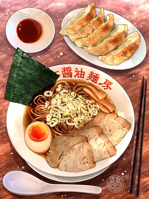 まだギリギリ秋 ( *'艸`)  #食欲の秋だから食べ物作品見て 