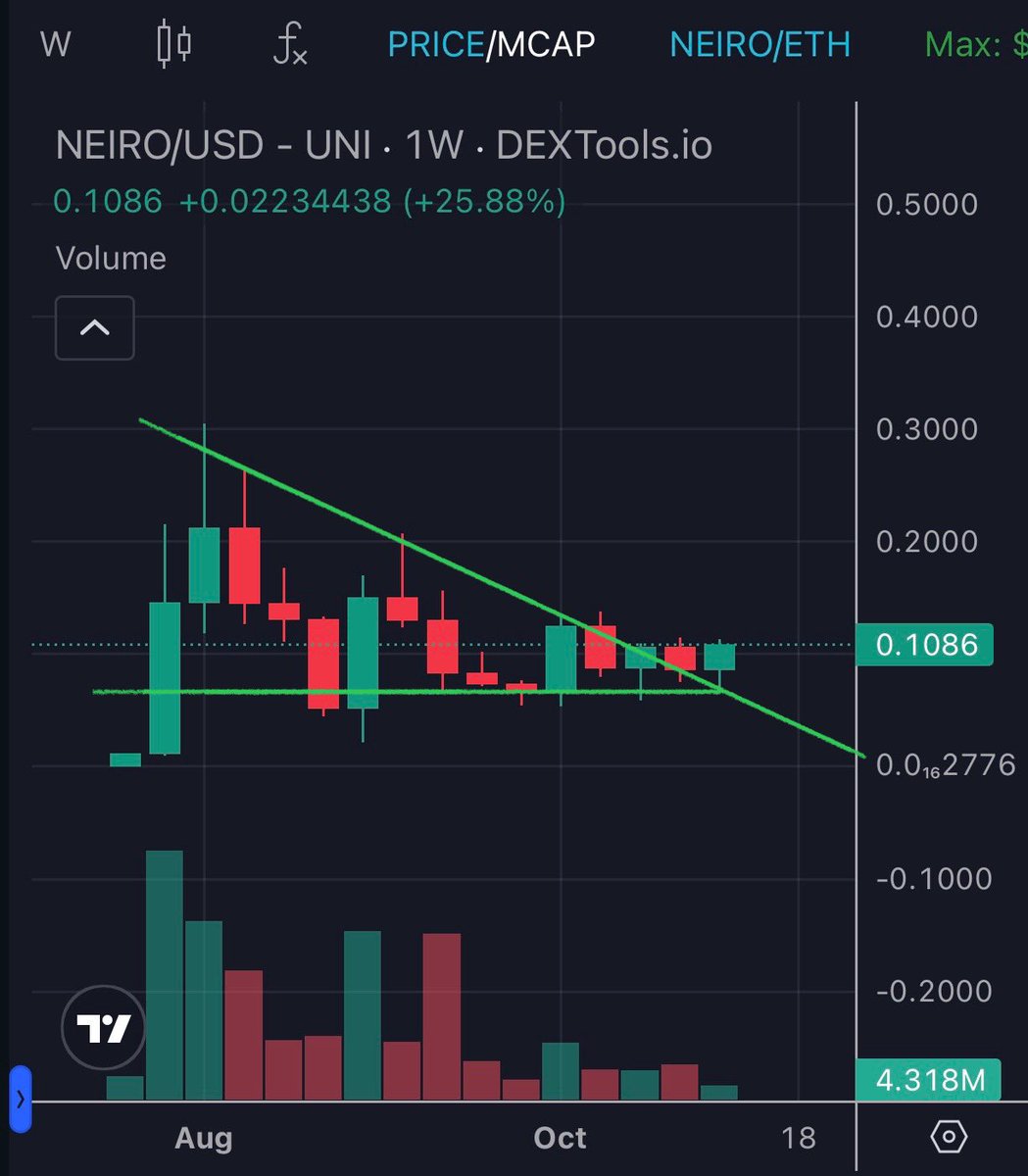 OfficialTravlad's tweet image. Looking good! $NEIRO @NeiroOnEthereum