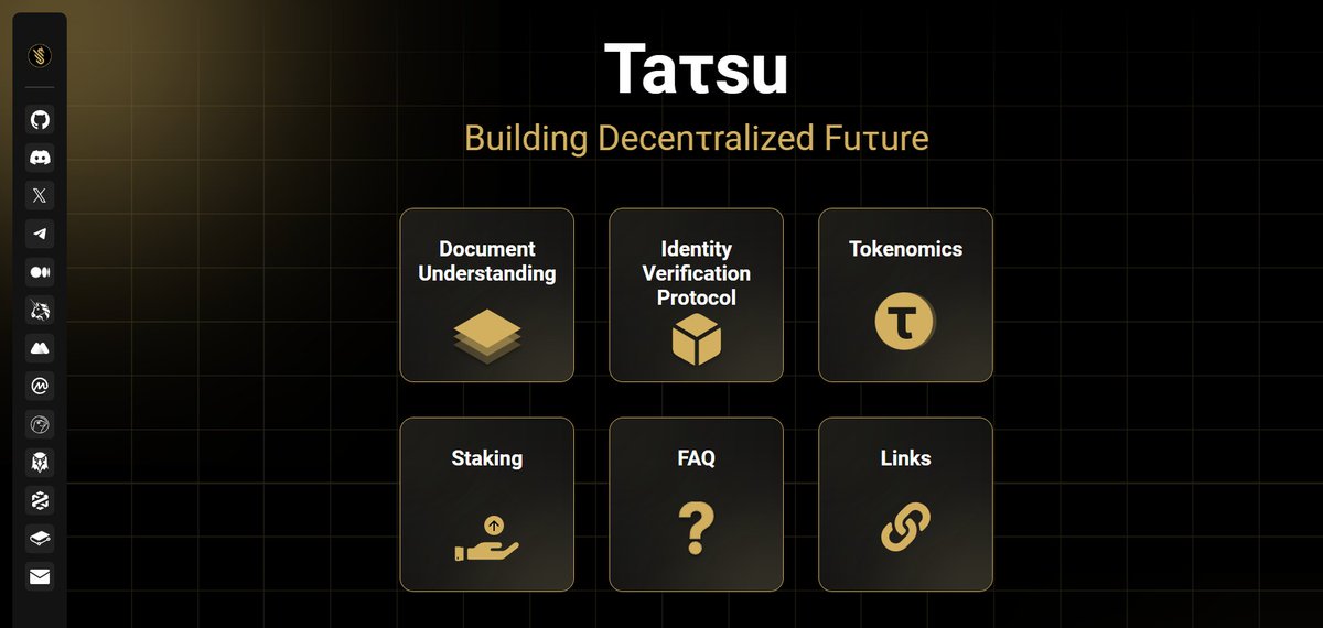 We are pleased to announce a significant update to the $TATSU website, reflecting our current focus and ongoing efforts. Our latest changes include the addition of a new section dedicated to the Document Understanding subnet. This section is now prominently featured as the first