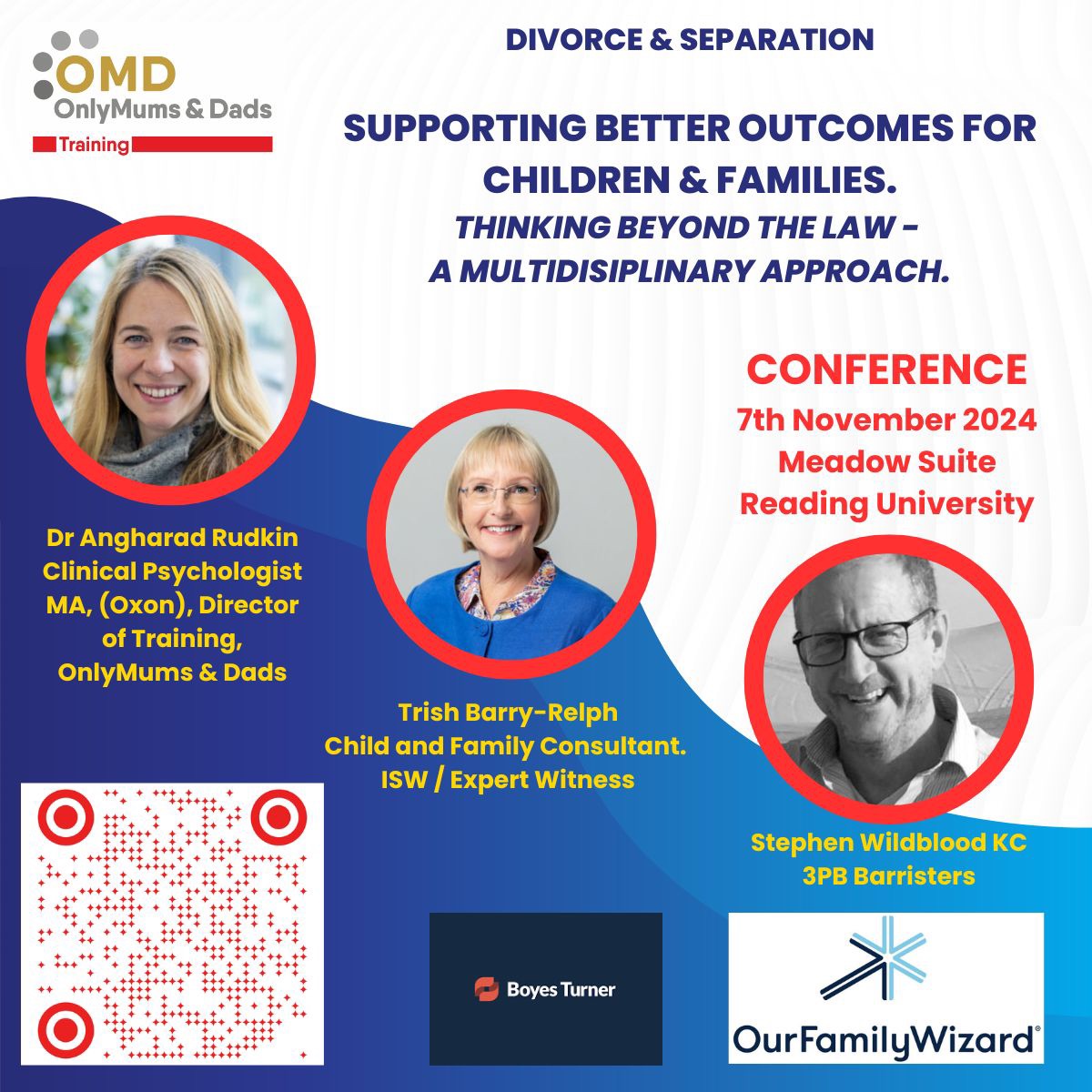 Today, we’re at the <a href="/UniofReading/">Uni of Reading</a>  for the Only Mums &amp; Dads' Divorce &amp; Separation conference! 

We’ll be exhibiting and participating in roundtable discussions, so make sure to stop by our stand and say hello. We’re excited to meet you all!

<a href="/OnlyDads/">OnlyDads</a>