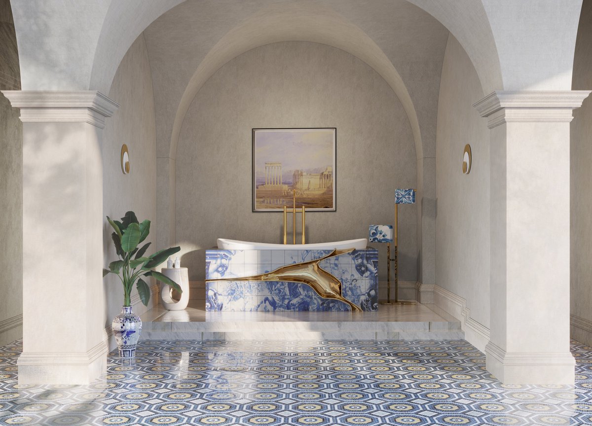bocadolobo's tweet photo. Experience the ultimate luxury 𝐛𝐚𝐭𝐡𝐫𝐨𝐨𝐦. These beautifully designed spaces blend elegance and functionality, creating a serene retreat.

𝐃𝐨𝐰𝐧𝐥𝐨𝐚𝐝 𝐨𝐮𝐫 𝐂𝐚𝐭𝐚𝐥𝐨𝐠𝐮𝐞: https://t.co/bxN2lhIs15

#bocadolobo #bathroomdesign #bathroominspo #furnituredesign https://t.co/GBxcMDNvdt