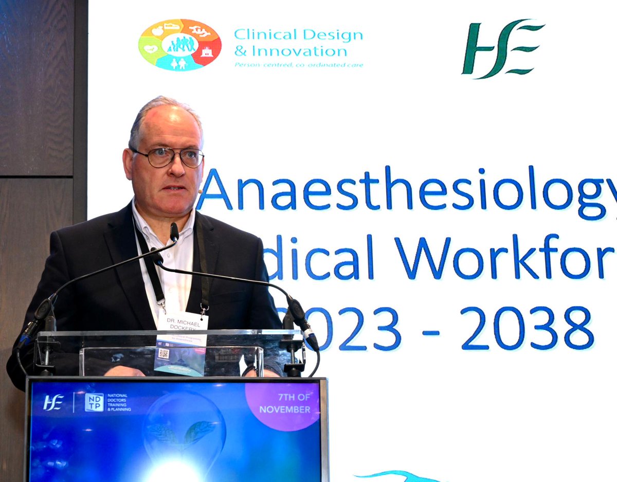 Dr Dockery notes that Anaesthesiology has higher attrition rate for retention of CSCSTs than other specialties. Speaks to the importance of accessibility to schemes like less than full time work as part of the solution. 

#NDTPConf24 #LTFW #MedicalWorkforcePlanning