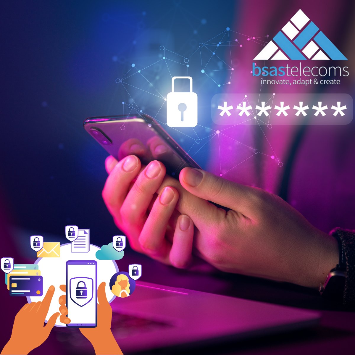 Is your business vulnerable due to poor mobile device management? Without proper oversight, mobile devices can expose your organization to risks. MDM can protect your mobile estate &amp; improve efficiency. Contact us today! shorturl.at/nAt8a 0800 298 7173 #CyberSecurity