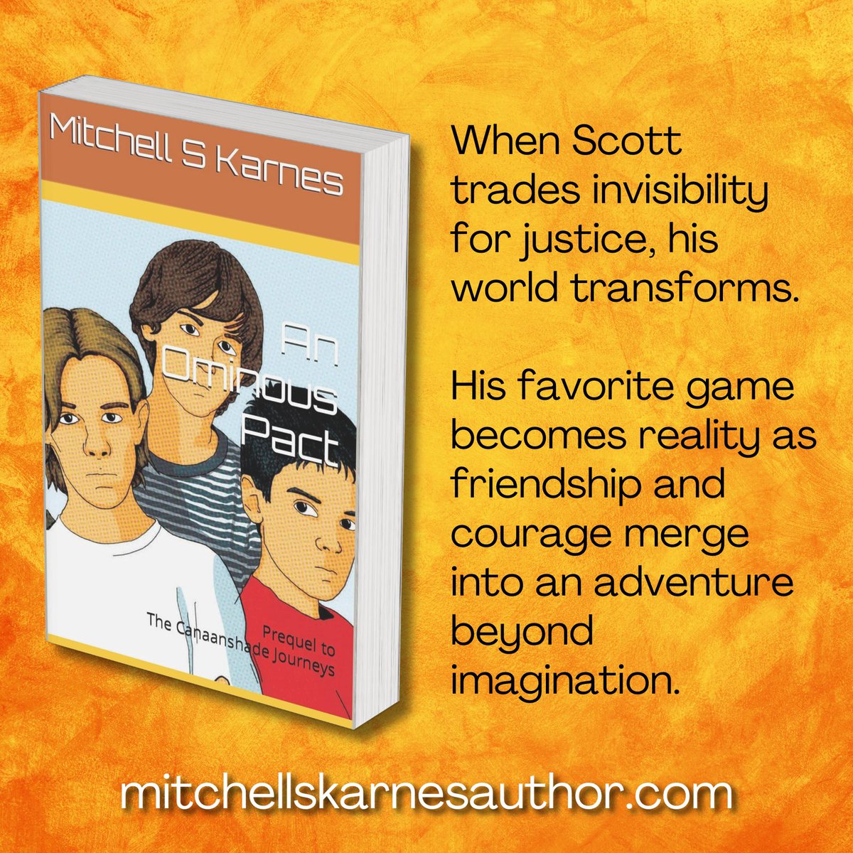 When Scott trades invisibility for justice, his world transforms. His favorite game becomes reality as friendship and courage merge into an adventure beyond imagination. a.co/d/iZpfAuL#Invi… #GameOfCourage #HeroEmerges