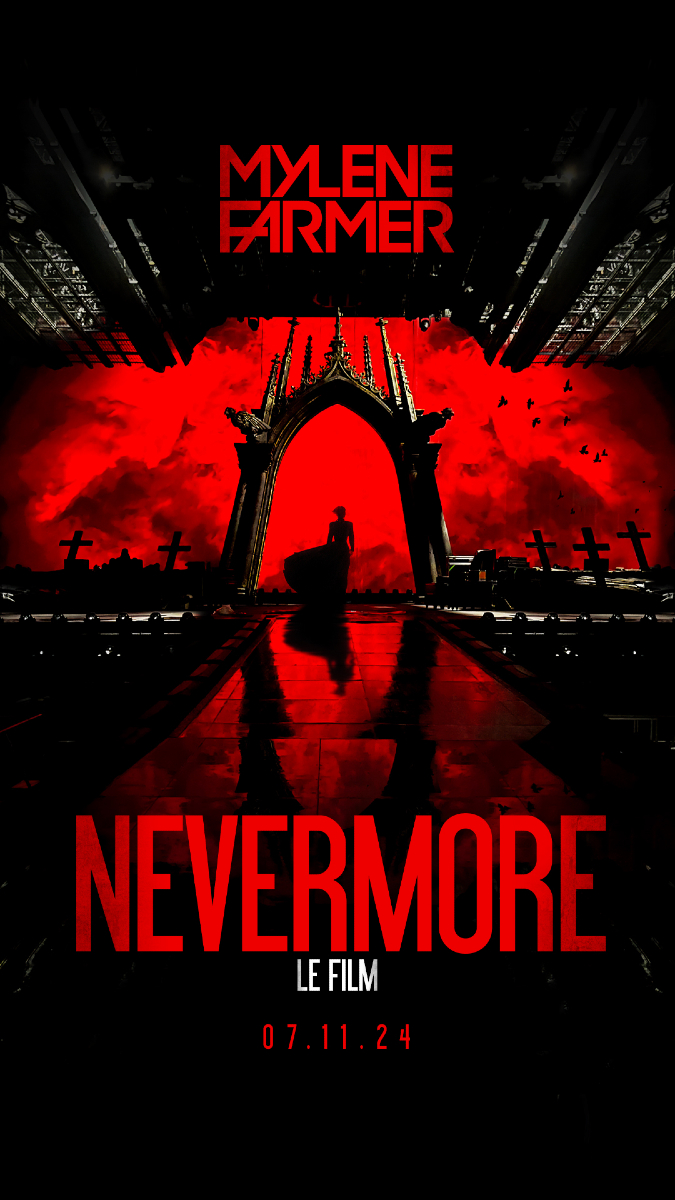 cinorthe's tweet photo. #NevermoreLeFilm se dévoile un peu plus en images avec le clip live Oui mais… Non

https://t.co/YHoCNPQbLW

#MyleneFarmer
7.11
Billetterie ouverte : https://t.co/IuXSpSU24h https://t.co/6ZjrKe9SpF