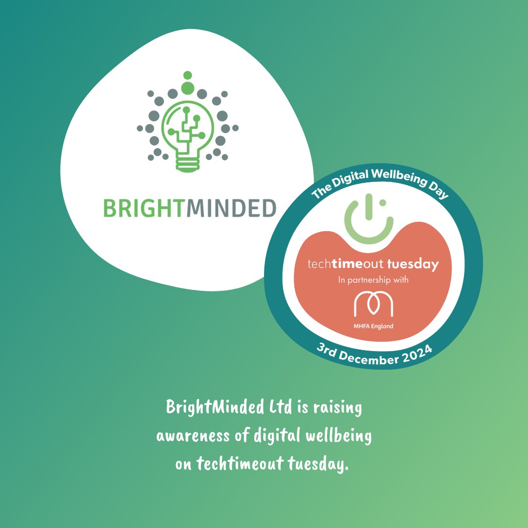 Taking part in the tech-time-out initiative

On Tuesday the 3rd of December we will be taking part in the tech-time-out initiative. 

We took part in this event last year and the team really appreciated that screen-free time! 

#BrightMindedTeam #Techtimeouttuesday #MentalHealth