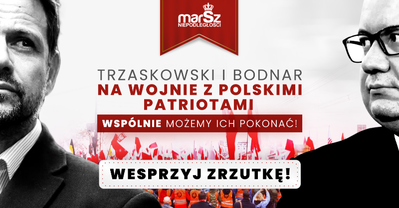 StowMarszN's tweet photo. 💪Zrób ten Marsz razem z nami📣

#MarszNiepodległości organizowany jest dzięki wpłatom polskich patriotów, dzięki którym możemy zapewnić wspaniałą oprawę, jak również bezpieczeństwo podczas manifestacji.

🇵🇱Dołącz do nas i wesprzyj Marsz ❗

👉 https://t.co/XSqqz4mEmZ 👈