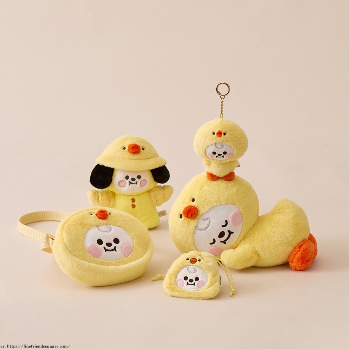 BT21の新シリーズ「BABY FLUFFY」が発売決定！！ ○ ぬいぐるみ
