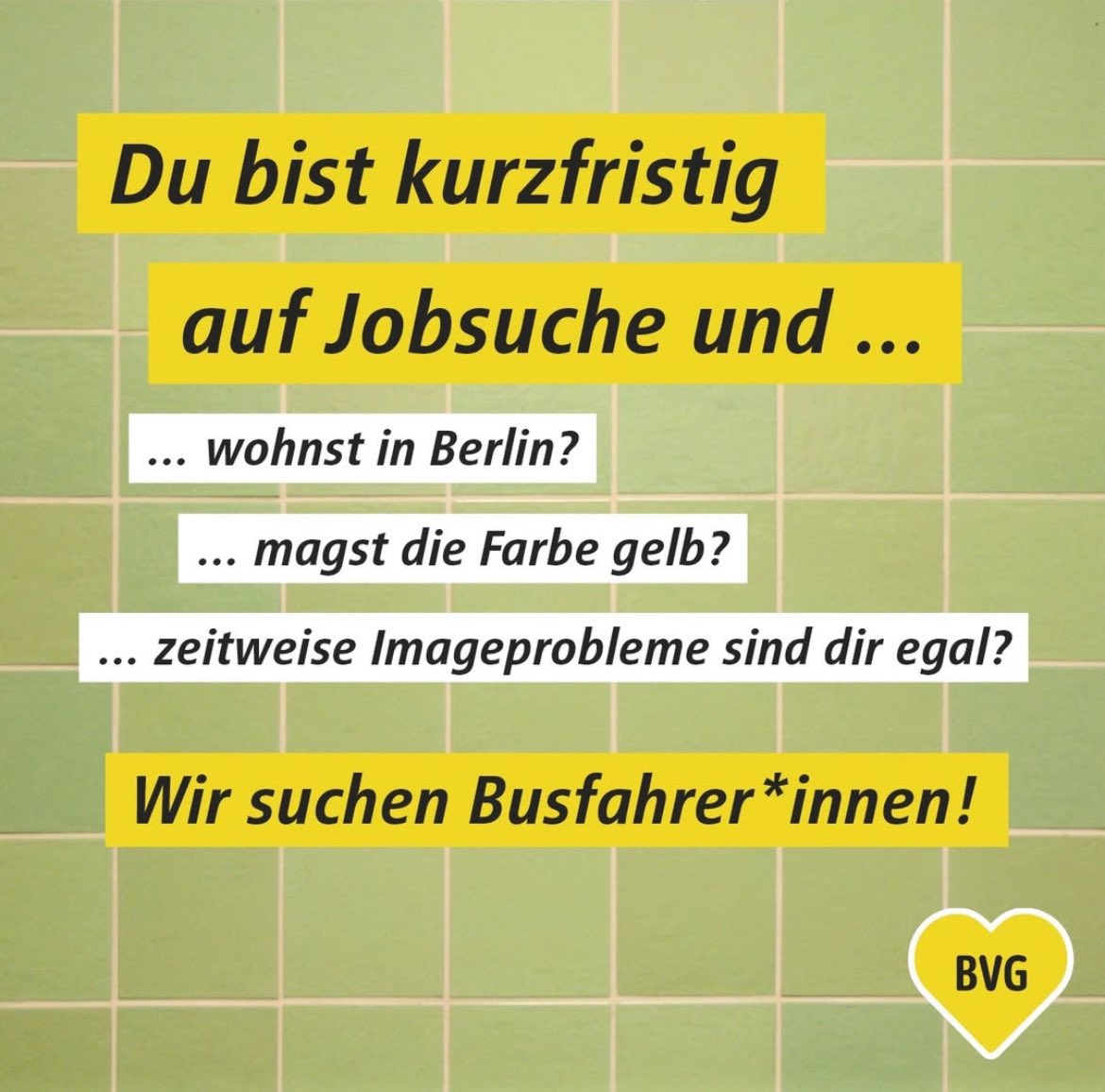 I ❤️ BVG