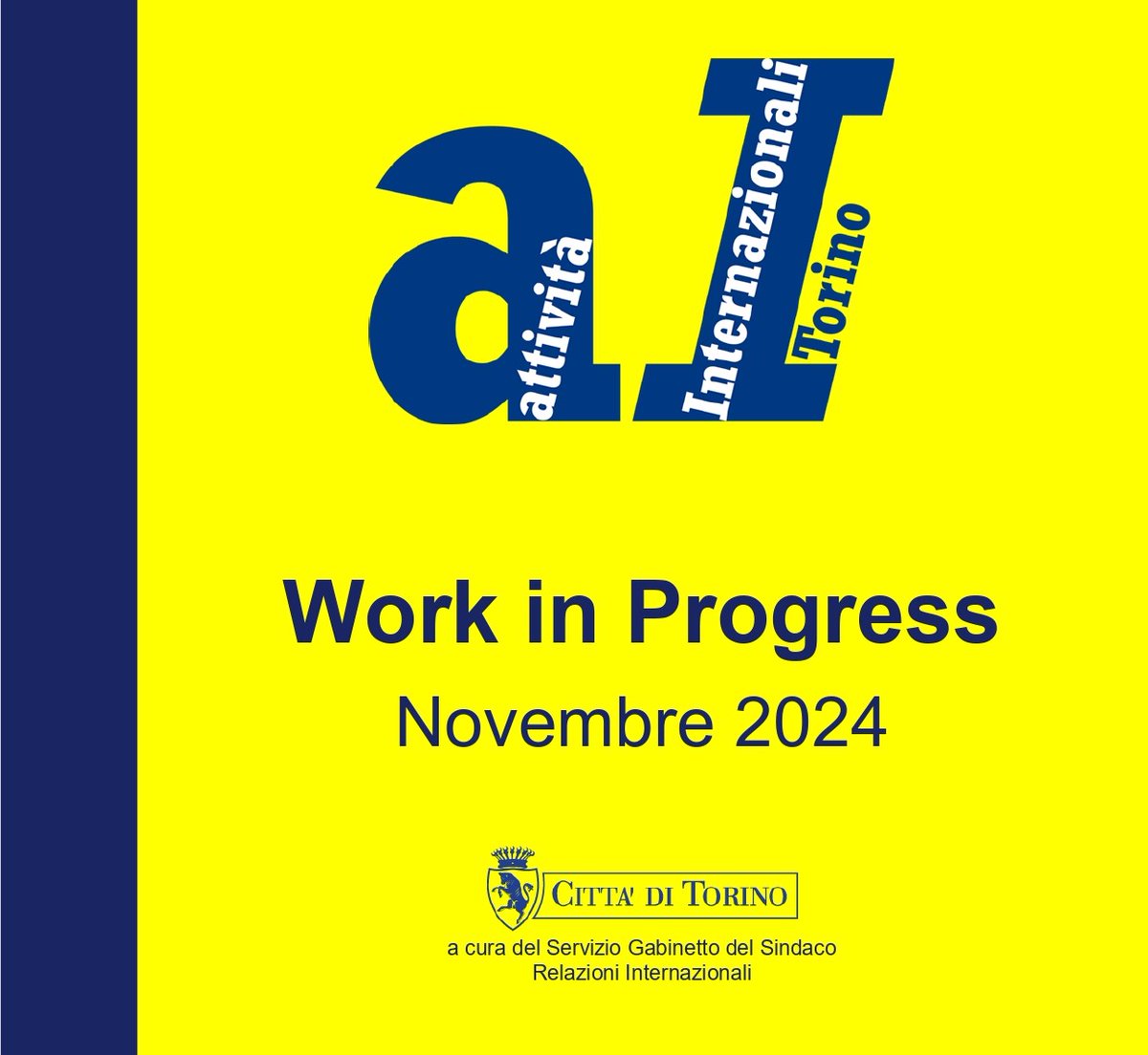 📌E' appena uscita la newsletter di novembre 2024📷di <a href="/twitorino/">Città di Torino</a> #workinprogress

Leggila qui 📷bit.ly/4aq38NI