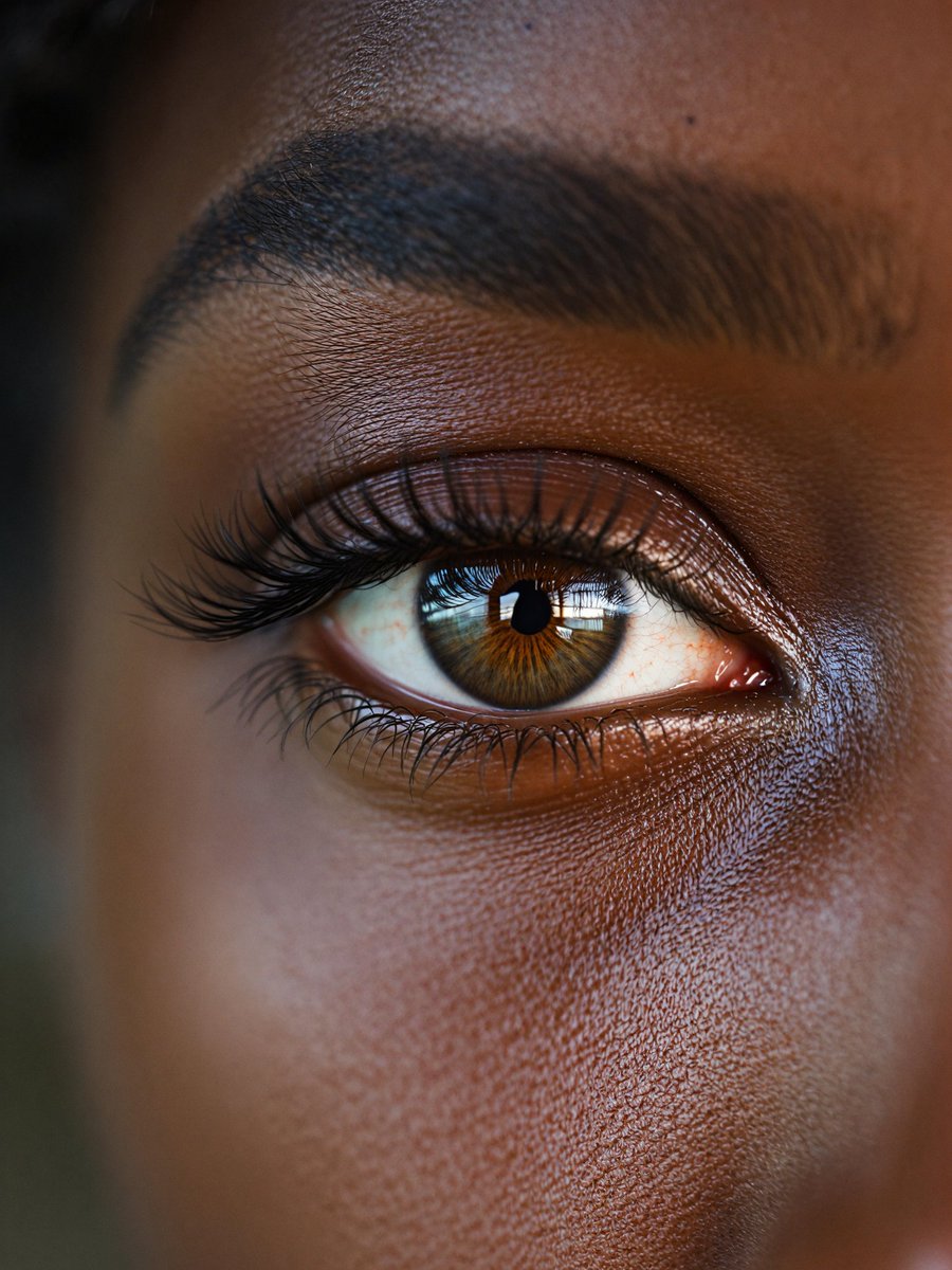 Close-up Eye Portrait