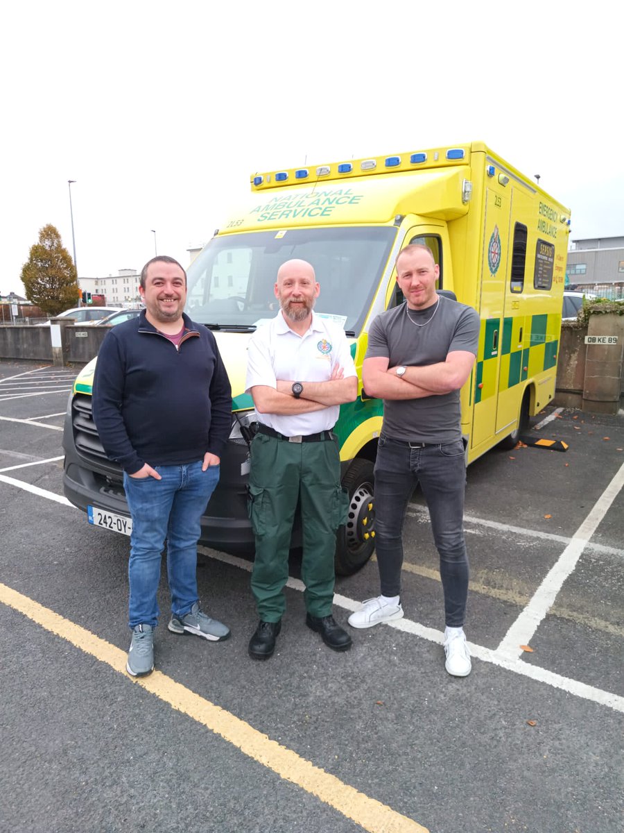Keith Mullane (@traumakeith) on Twitter photo End of an era in Dooradoyle Station. Our friend and colleague Neil hangs up his stethoscope after 22 years.
Best of luck for the future Neil.
A special thanks to Kieran and Pascal who came down from NEOC Ballyshannon <a href="/AmbulanceNAS/">National Ambulance Service ๐ฎ๐ช๐</a> <a href="/NAS_MidWest/">NAS MidWest (Limerick, Clare & North Tipp.)</a> End of an era in Dooradoyle Station. Our friend and colleague Neil hangs up his stethoscope after 22 years.
Best of luck for the future Neil.
A special thanks to Kieran and Pascal who came down from NEOC Ballyshannon <a href="/AmbulanceNAS/">National Ambulance Service ๐ฎ๐ช๐</a> <a href="/NAS_MidWest/">NAS MidWest (Limerick, Clare & North Tipp.)</a>