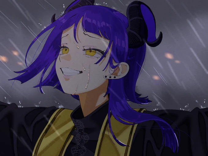 水も滴る良いブリ