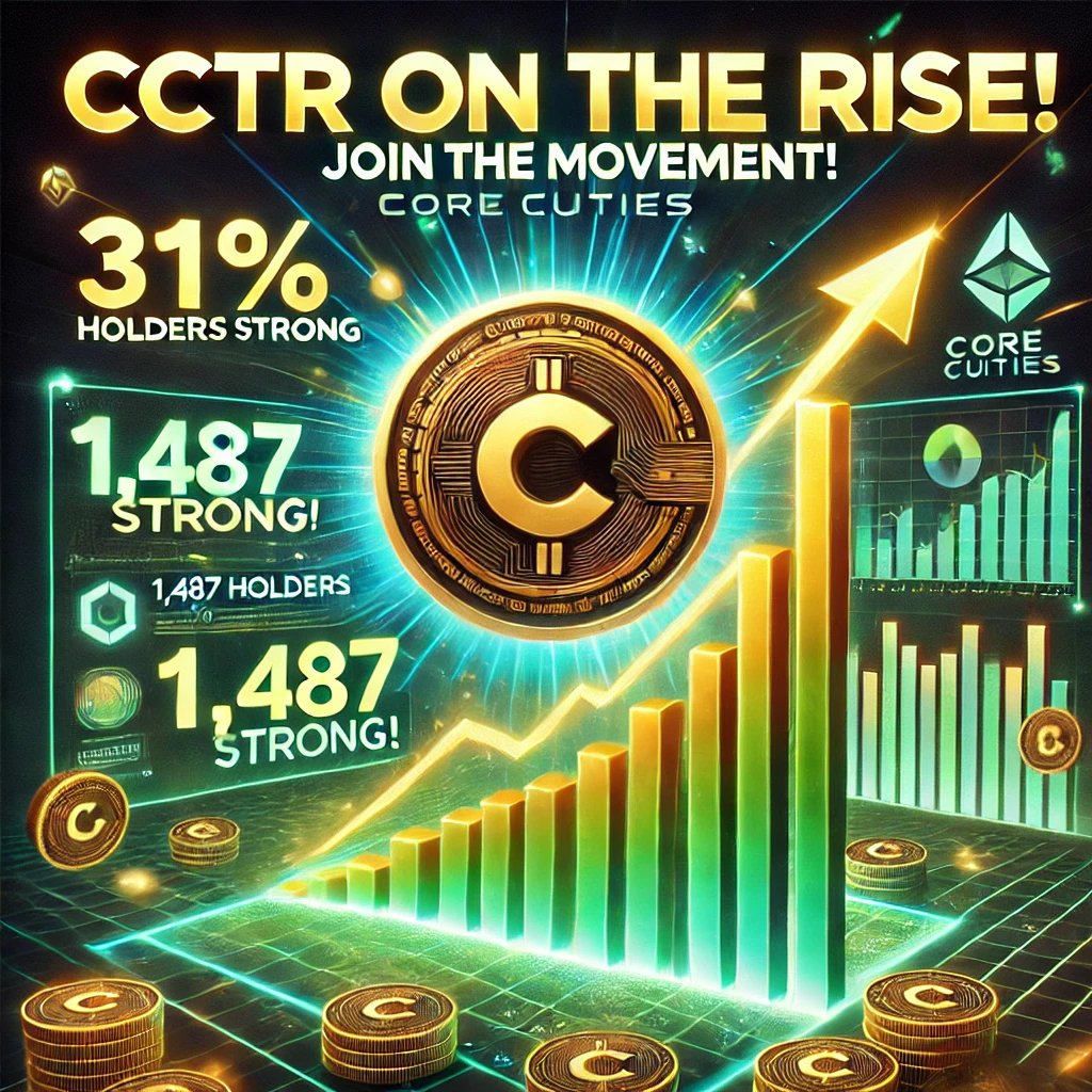 Corecuties's tweet photo. 🚀 CCTR on the Rise! 🚀
31% price increase in 24 hours and 1,487 holders strong!
Join the movement with #CoreCuties and be part of the growth and prosperity! 🌱💸
#Crypto #Blockchain #CCTR #CORE #COREDAO #corecommit2024 #Coretoshi #corecommitprogram https://t.co/GB9xPRVA2O