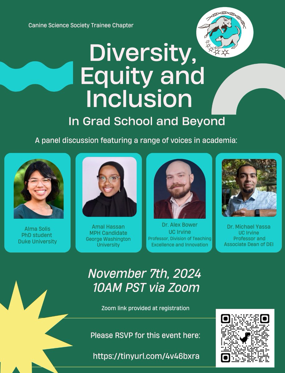 I'm thrilled to be part of this incredible panel happening in just one hour! I recognize this is a challenging time for many, so please join us as we come together to create a supportive space and foster community as we move forward.