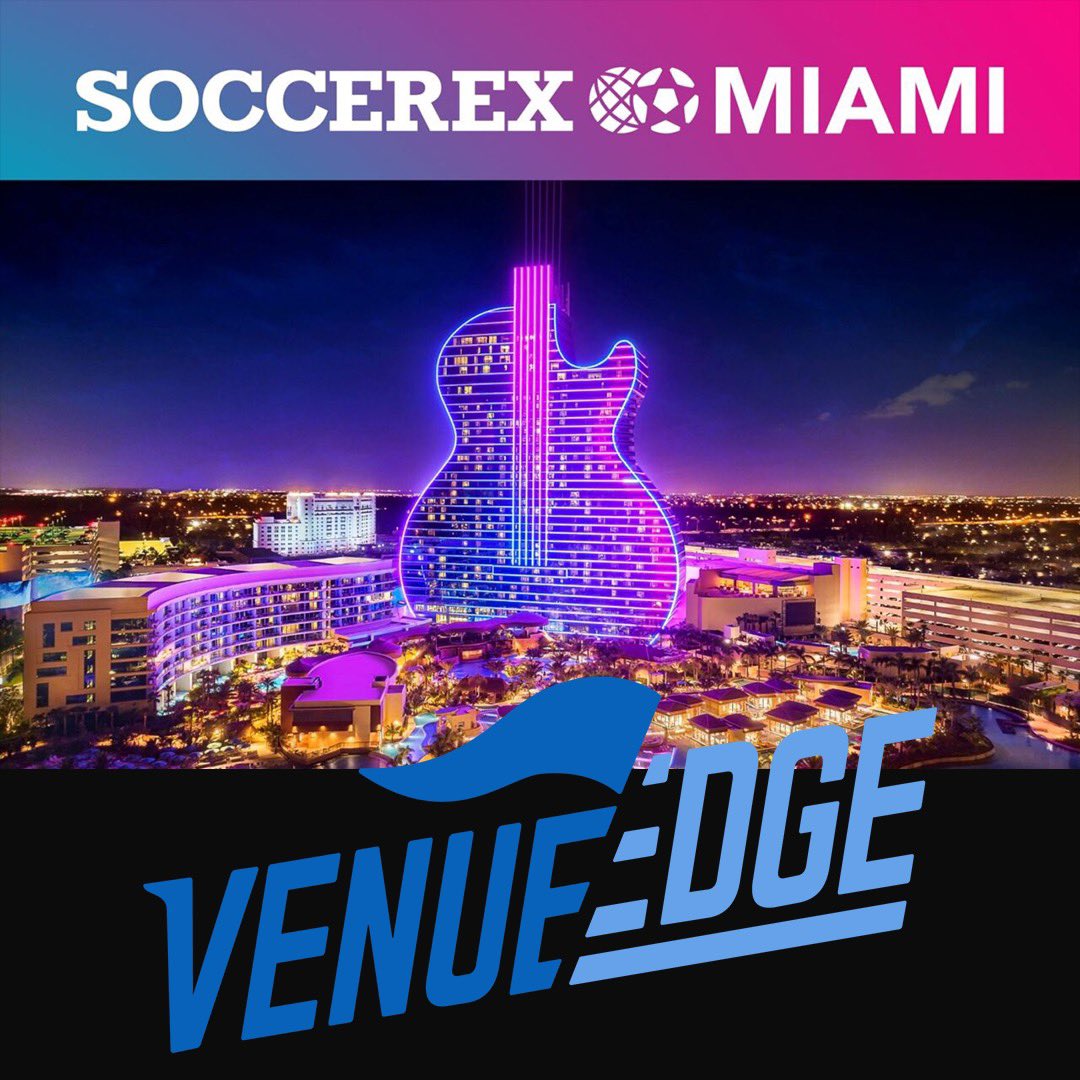 Venue Edge’s soccer portfolio continues to grow as we work with more clubs. We help our partners improve their fan engagement, match presentation, and broadcasts while focusing on new revenue streams. We will be at <a href="/Soccerex/">Soccerex</a> Reach out to connect.