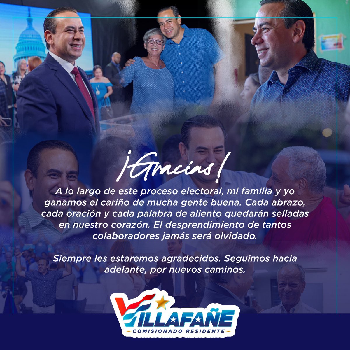 Gracias, Puerto Rico, por el apoyo y tanto cariño.