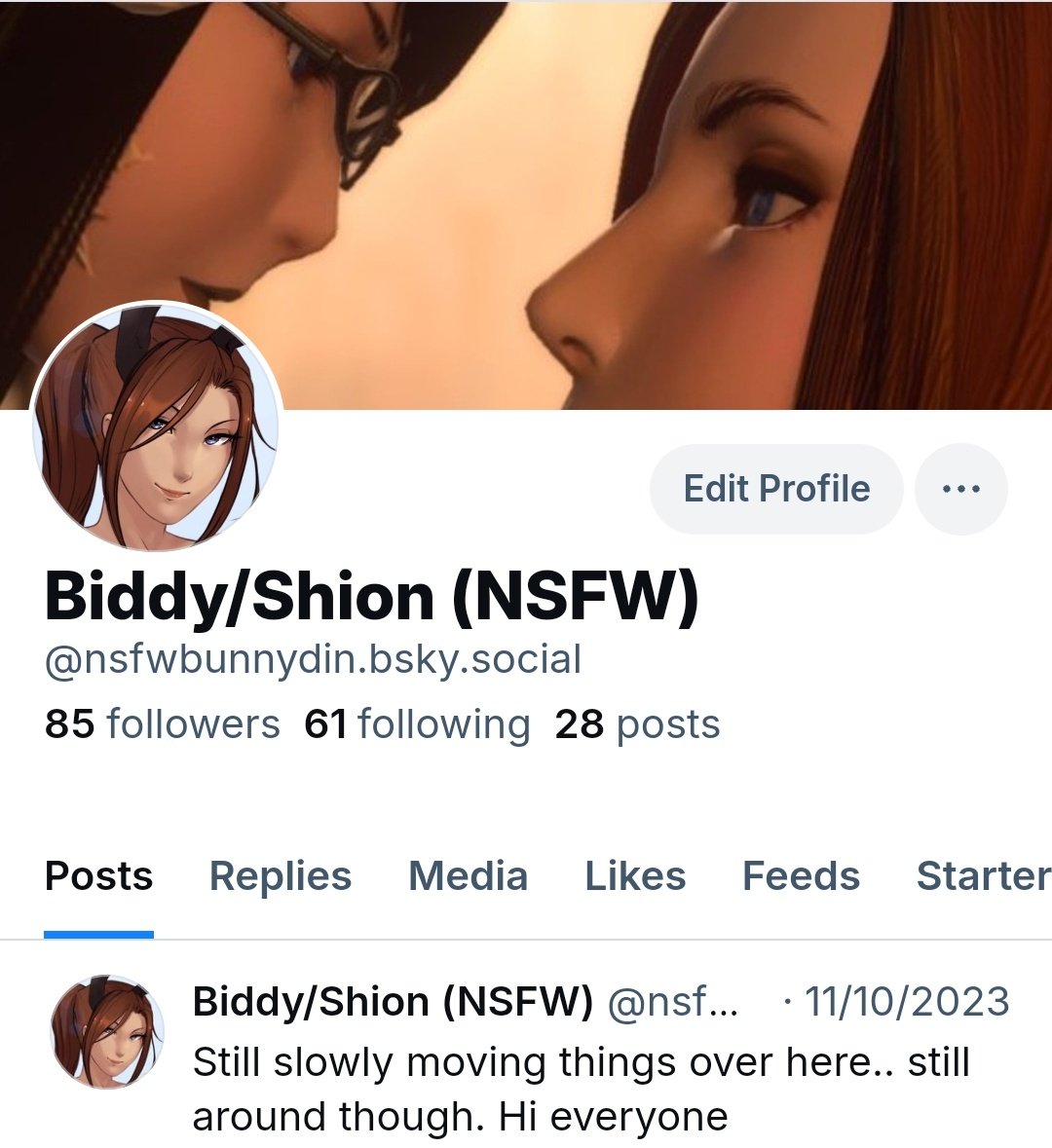 NSFWBunnydin's tweet photo. Been quiet and know I haven't been around much but I think a big part of it is this platform draining my mental health. I can't promise I'll post often but a reminder to anyone who cares about this bunnydin. I can also be found in the other happier place https://t.co/ZTnJGhoJcn